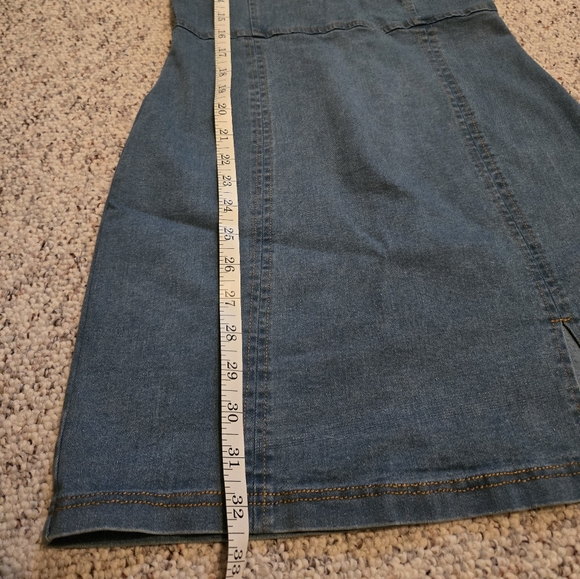 Womens size small VICI denim dress - Picture 6 of 7